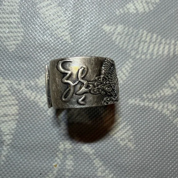 Intricate Silver 999 Dragon Ring Asia all size